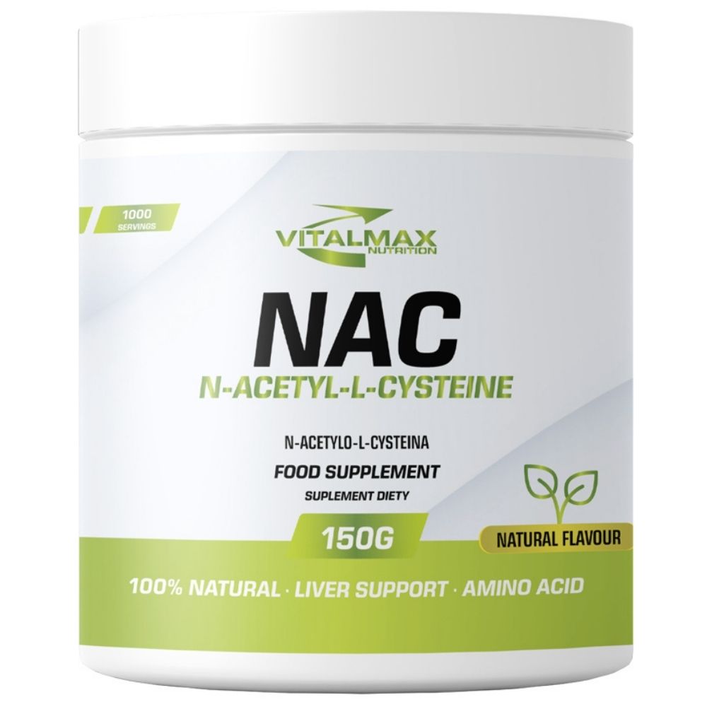 Vitalmax NAC (N-acetil-L-cisteino) milteliai - 150 g - Magnis.lt