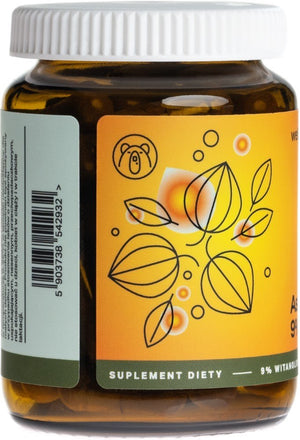 Wellbear Ashwagandha 9% 600 mg - 60 kapsulas