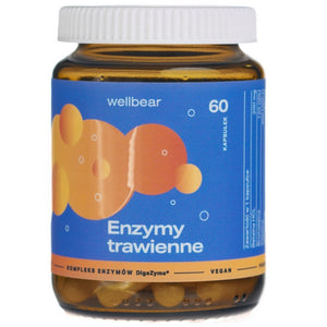 Wellbear gremošanas enzīmi - 60 kapsulas
