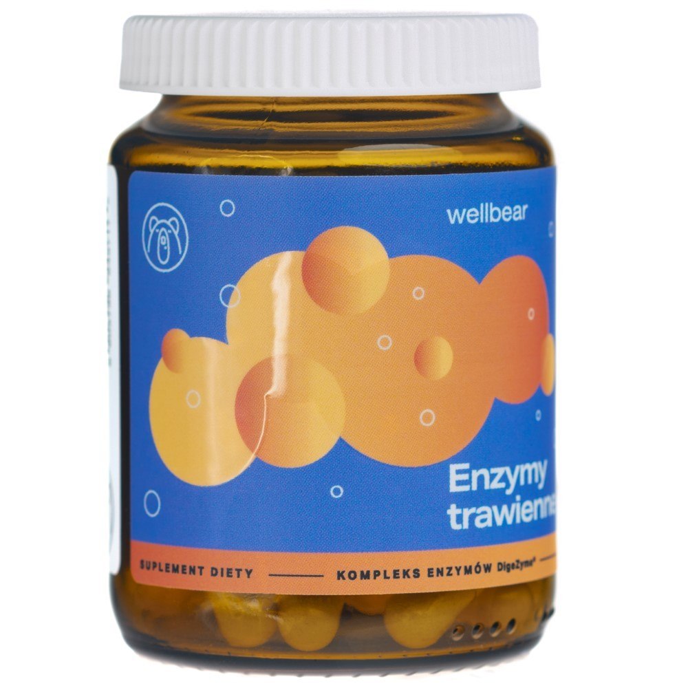 Wellbear gremošanas enzīmi - 60 kapsulas