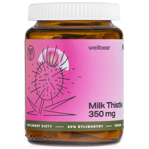 Wellbear Milk Thistle (Mārdadzis) 350 mg - 60 kapsulas