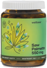 Wellbear Saw Palmetto 550 mg - 60 kapsulas