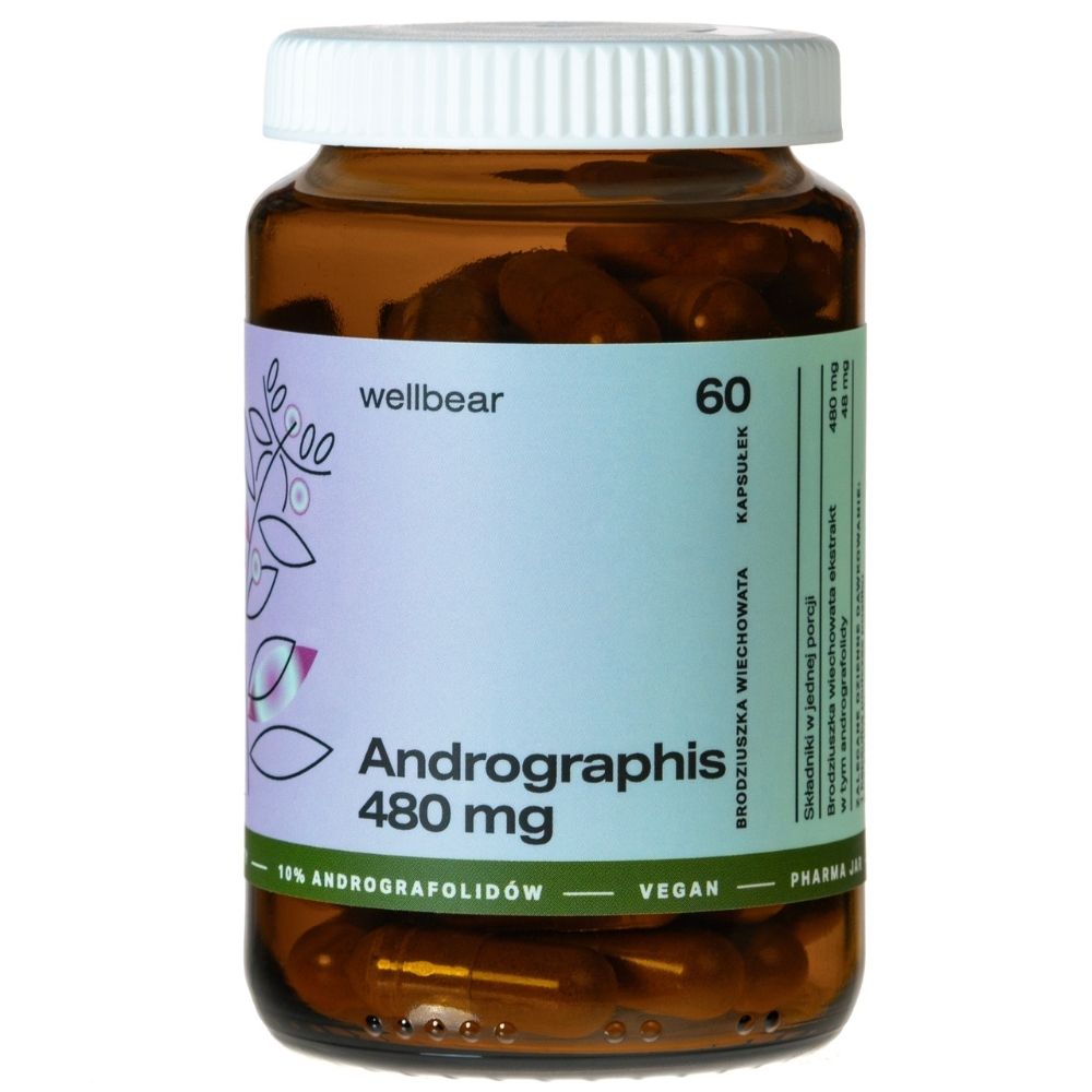 Wellbear Andrographis 480 mg - 60 kapsulas