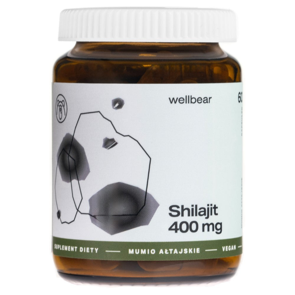 Wellbear Šiladžits (Altaja Mūmijs) 400 mg - 60 kapsulas