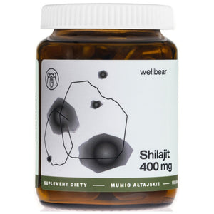 Wellbear Šiladžits (Altaja Mūmijs) 400 mg - 60 kapsulas