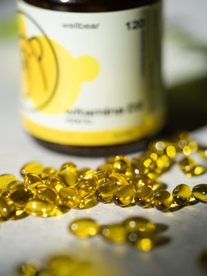 Wellbear D3 vitamīns 4000 SV mīkstās kapsulas – 120 želejas kapsulas