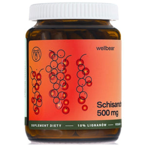 Wellbear Šisandra (ķīnas citronliāna) 500 mg - 60 kapsulas