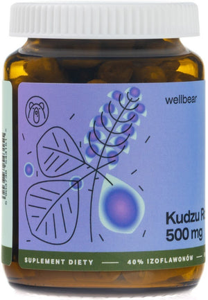 Wellbear Kudzu 500 mg - 60 kapsulas