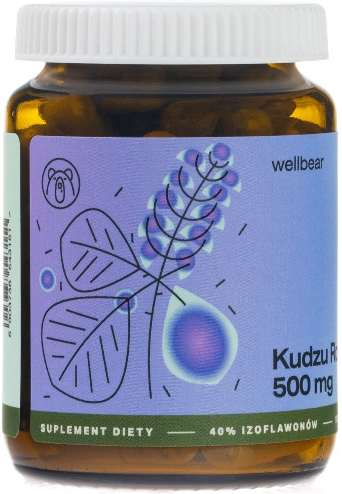 Wellbear Kudzu 500 mg - 60 kapsulas