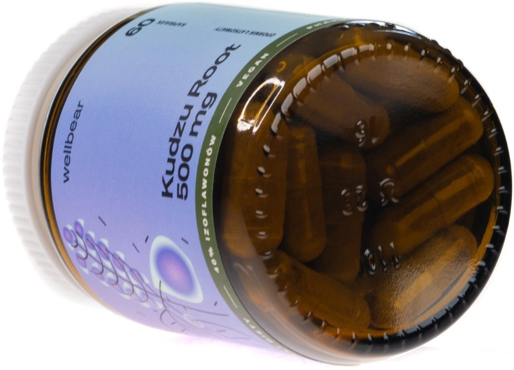 Wellbear Kudzu 500 mg - 60 kapsulas