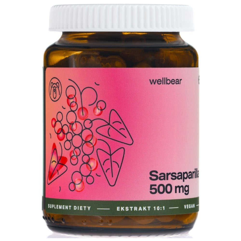 Wellbear Sarsaparilla (Colcora) 500 mg - 60 kapsulas
