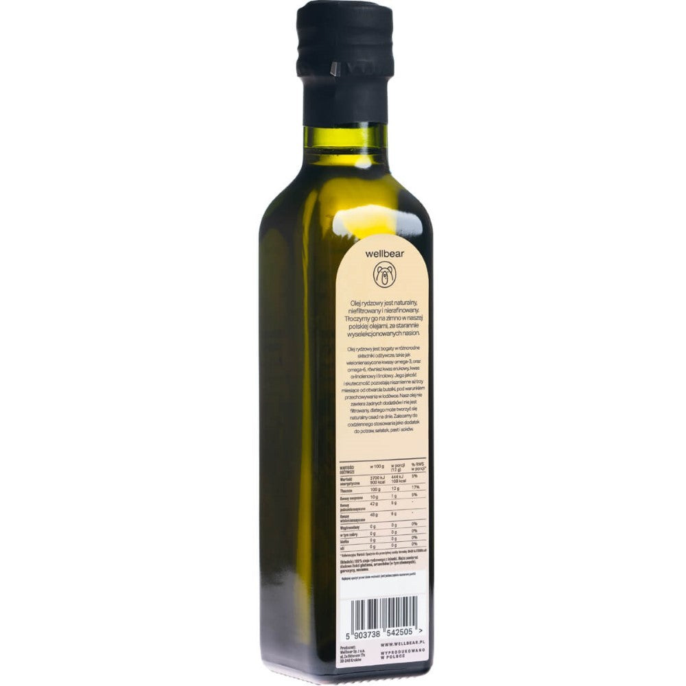 Wellbear aukstā spieduma eļļa Gold-of-pleasure - 250 ml
