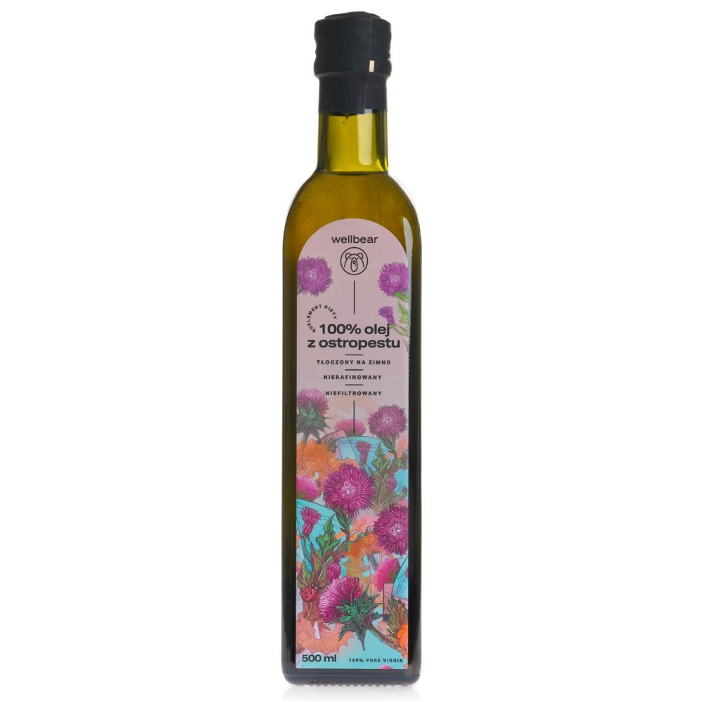 Wellbear aukstā spieduma mežrozīšu eļļa - 500 ml