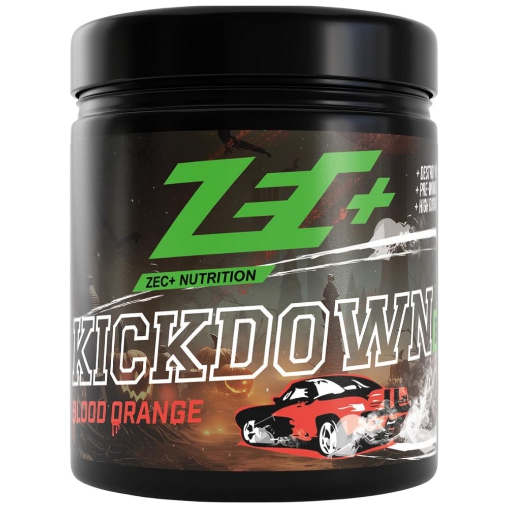 ZEC+ Kickdown Basic, pirms treniņa, asins apelsīns - 380 g